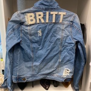 Personalized Judith March Denim Jacket